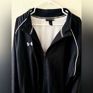Under Armour Black and White Mesh Jacket